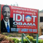 Somewhere in Kenya, a village is missing it's idiot.