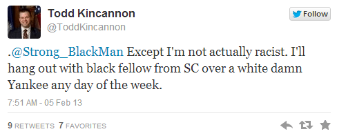 Todd Kincannon hates yankees too.