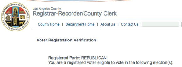 Donald Sterling - Registered Republican