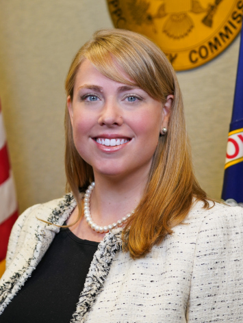 Official portrait of Andrea Lucas, acting chair of the Equal Employment Opportunity Commission.