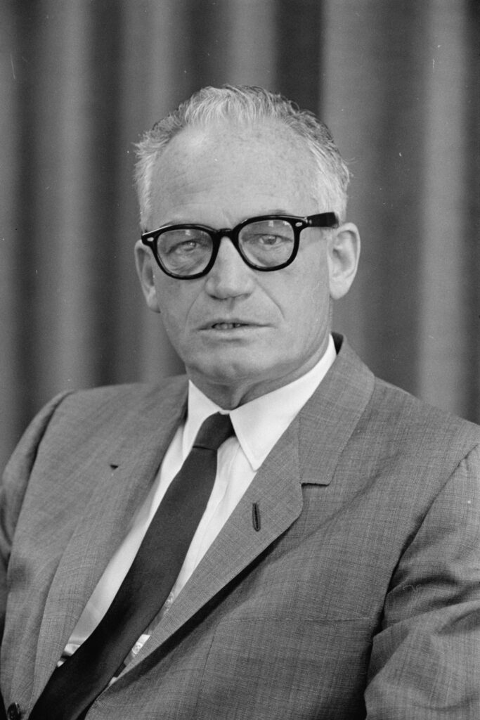 Sen. Barry Goldwater in 1962