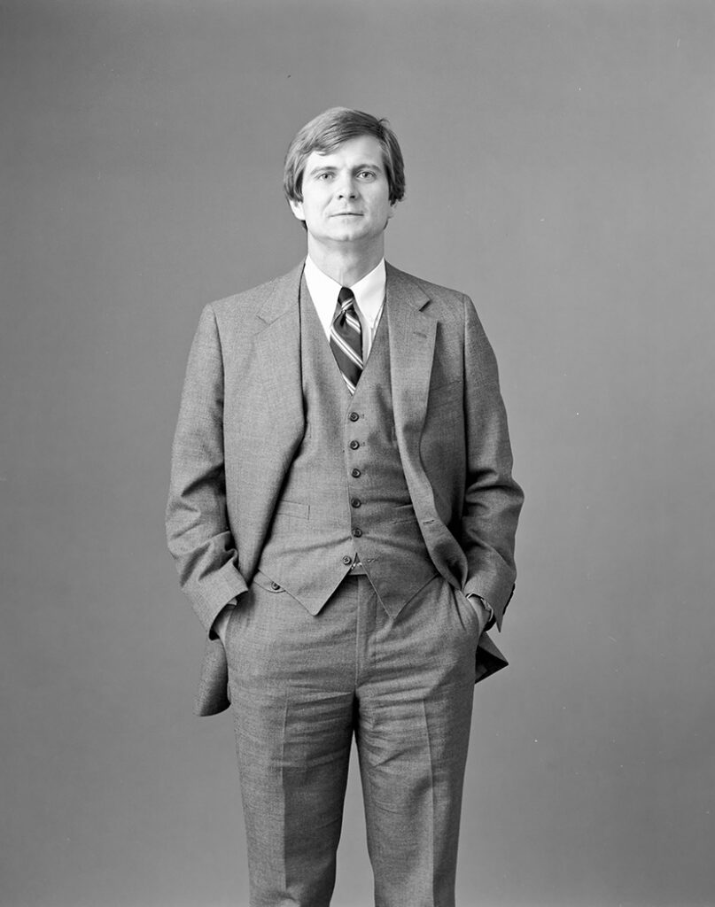 Formal portrait of Lee Atwater