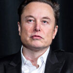 Portrait photograph of Elon Musk taken in Colorado in 2022